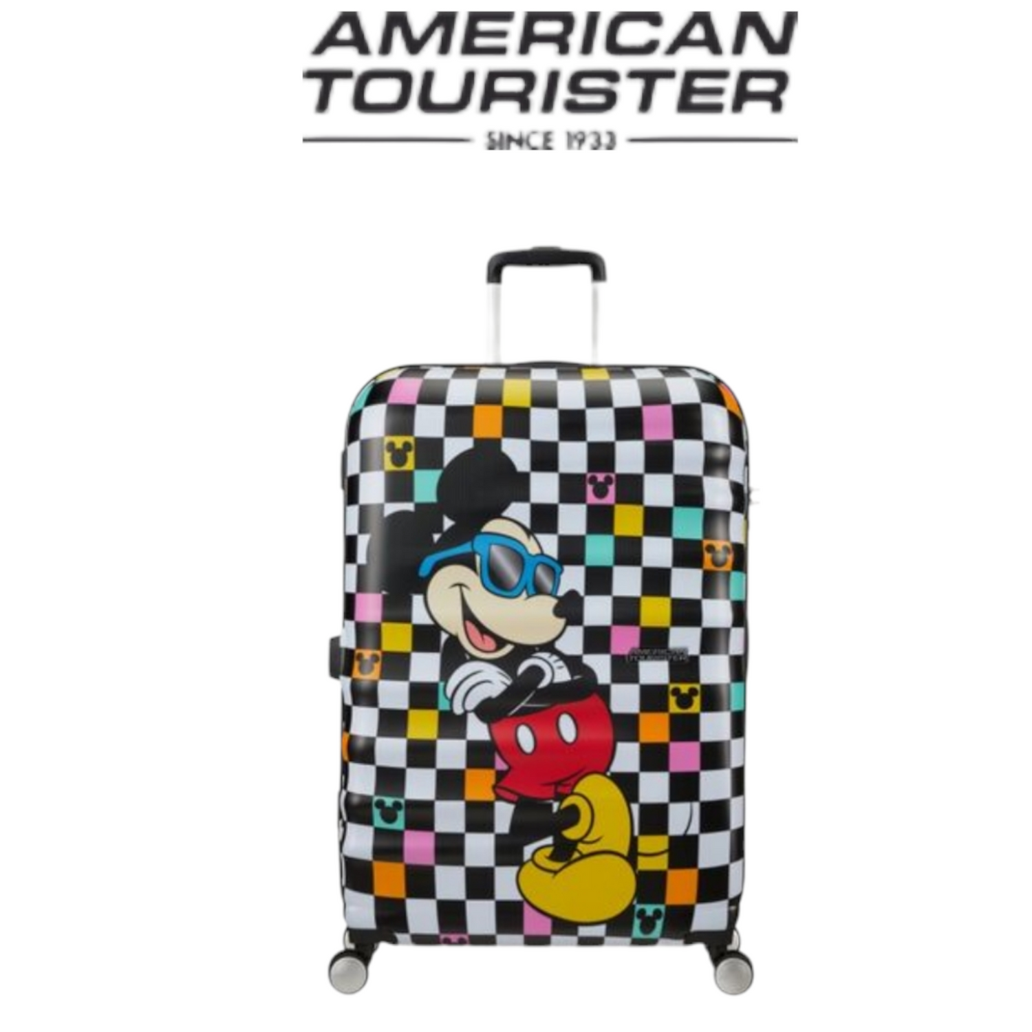 Grande valise d'échecs Mickey Mouse 77 x 52 x 29 cm – L'île O merveilles