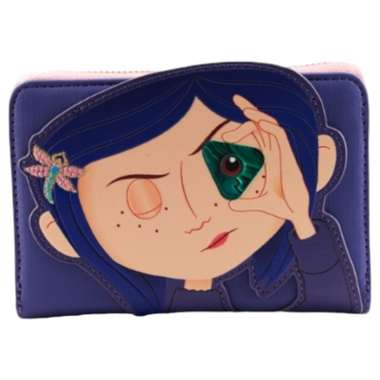 Portefeuille Loungefly Coraline